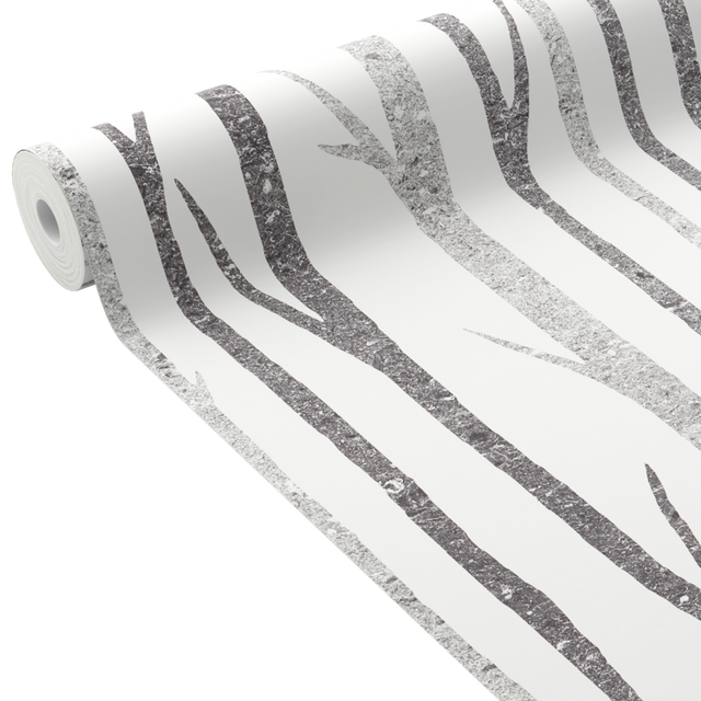 4MURS Papier peint intissé YELNA coloris anthracite