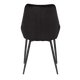 ZAGO Chaise Zelie Noir 1 place