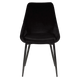 ZAGO Chaise Zelie Noir 1 place