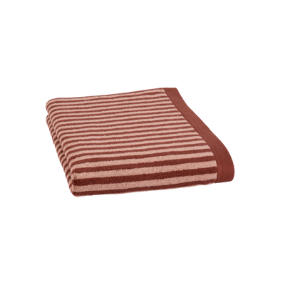 Drap de douche Rafaela Bordeaux