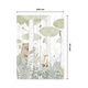 4MURS Papier peint panoramique L Calm forest small life Multicolore Satiné