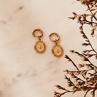 MILË MILA Boucle d'oreilles Api Or