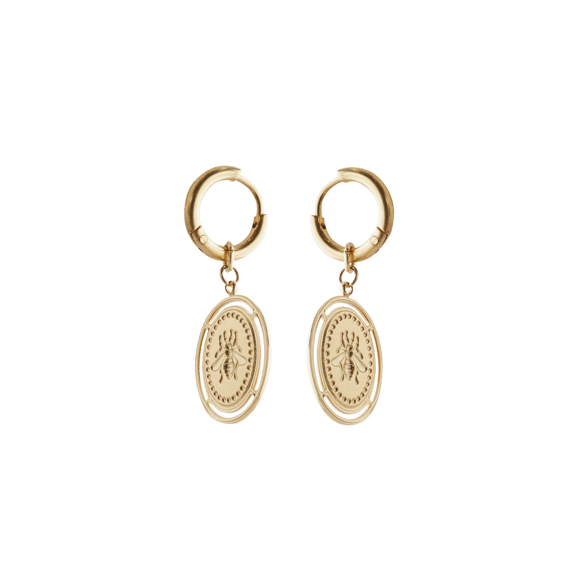 MILË MILA Boucle d'oreilles Api Or