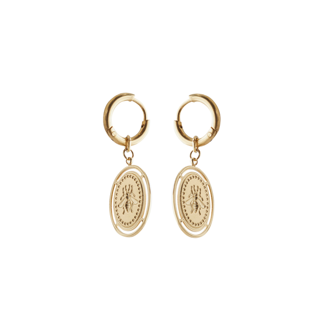 Milë Mila Boucle d'oreilles API coloris or