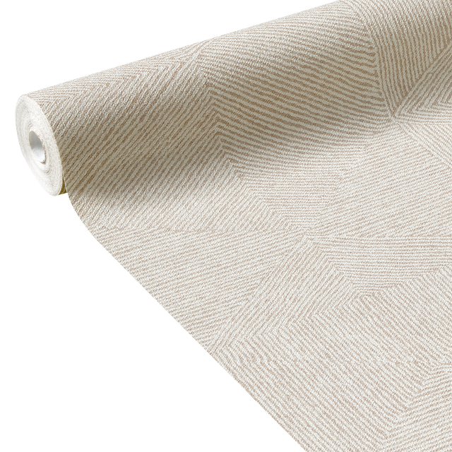 Papier peint intissé BOUBACAR coloris beige