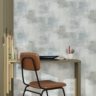 Papier peint intissé Claptown Gris perle