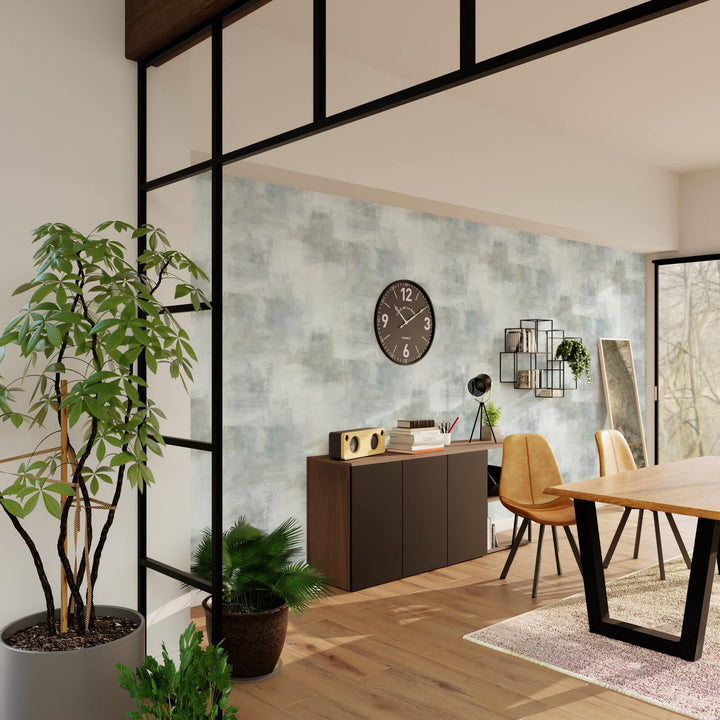 Papier peint intissé Claptown Gris perle