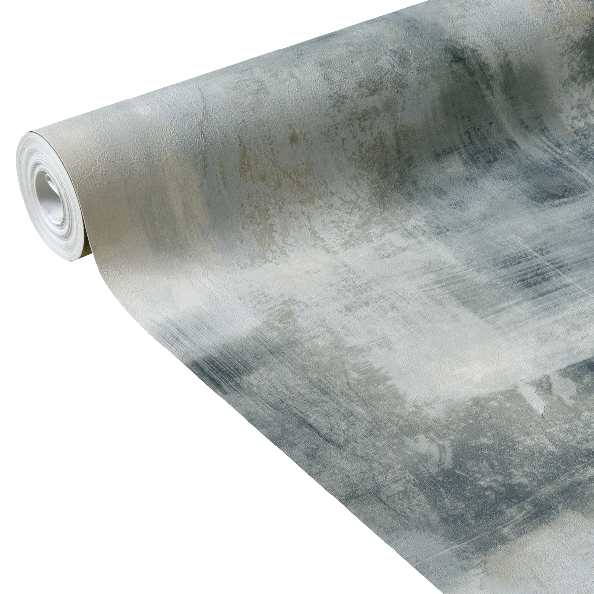 Papier peint intissé Claptown Gris béton bleuté