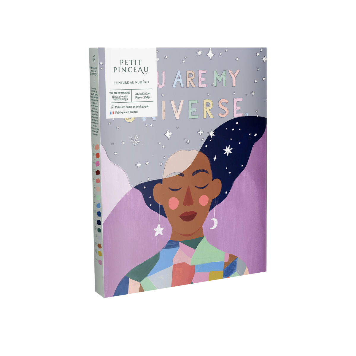 LA PETITE ÉPICERIE Peinture par numéros You are my universe Multicolore