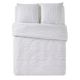 4MURS Parure de lit en toile de coton Brush stripes Gris