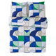 4MURS Parure de lit en toile de coton Extended Multicolore