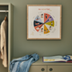 4MURS Tableau embelli Ma routine Multicolore