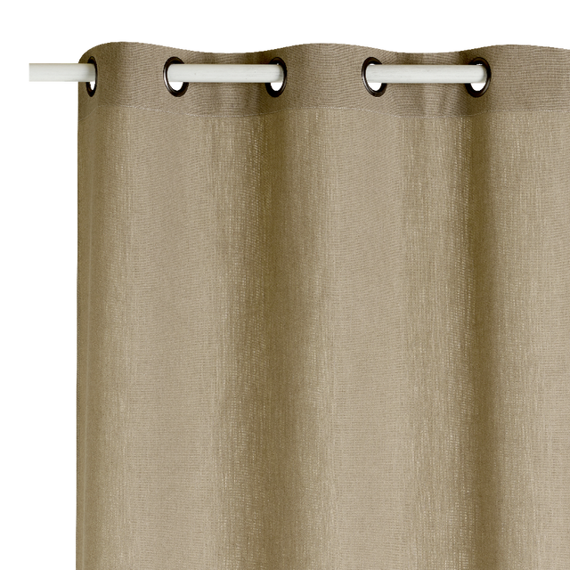 Rideau Lin CYCAS coloris sisal 140 x 260 cm
