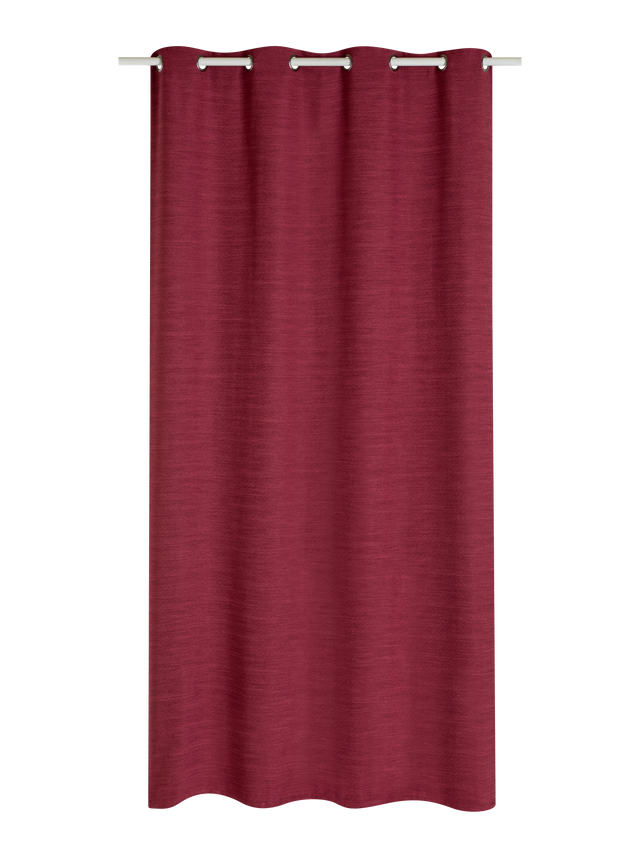 Rideau NOUK coloris marsala 140 x 260 cm