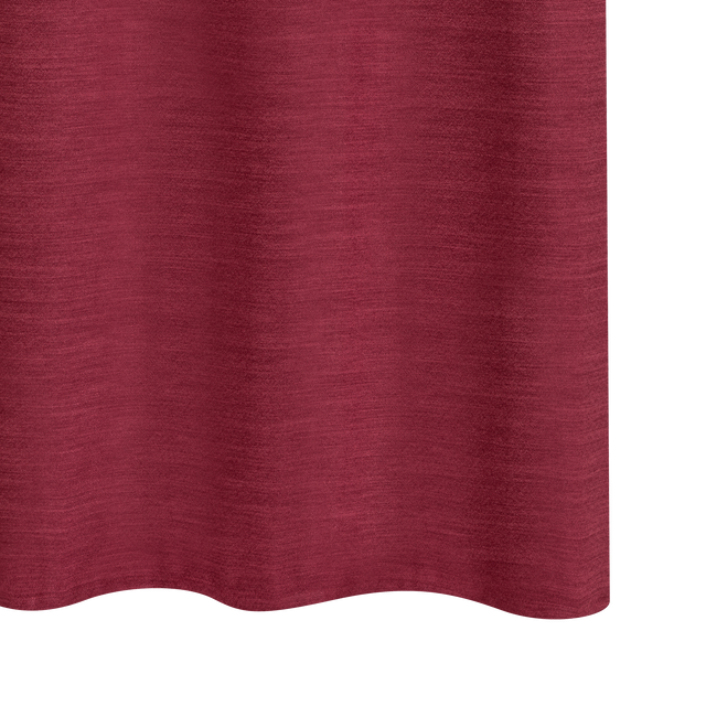 Rideau NOUK coloris marsala 140 x 260 cm