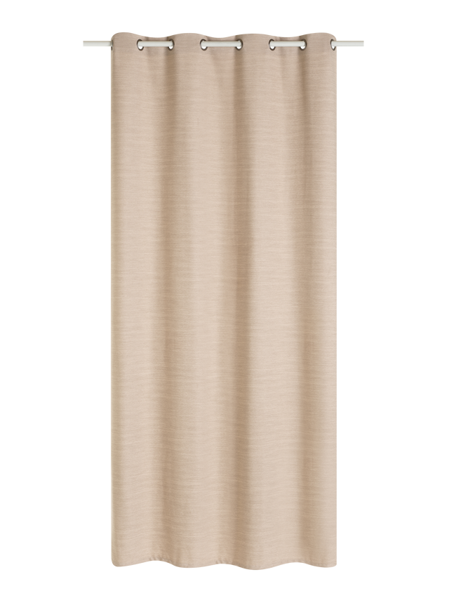 Rideau NOUK coloris naturel 140 x 260 cm