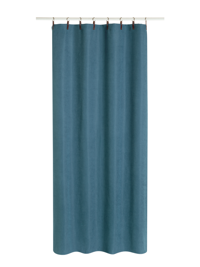 Rideau MOODY coloris bleu mineral 140 x 260 cm