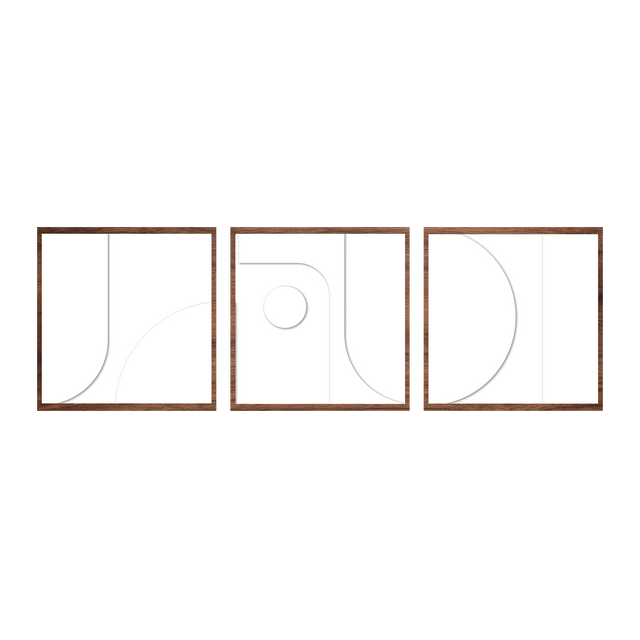 4MURS Triptyque TRINITE coloris blanc