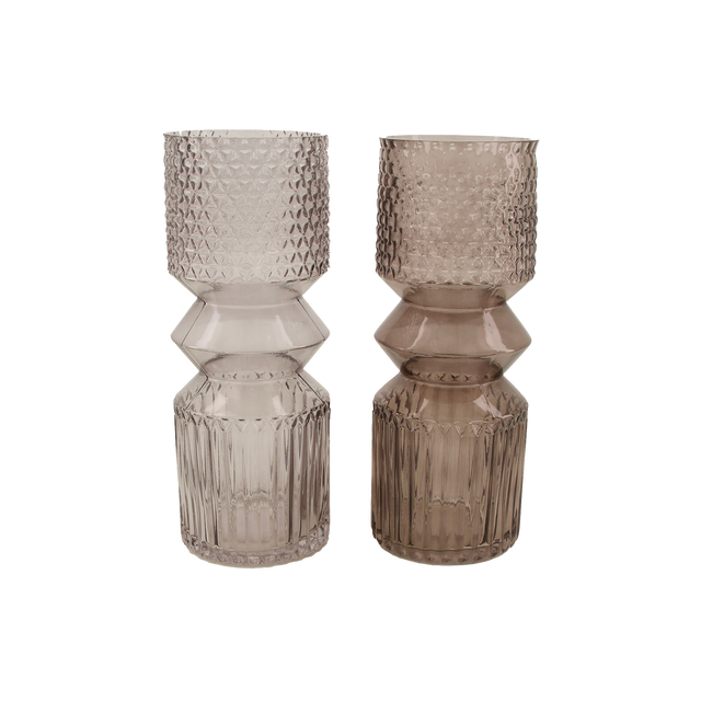 Vase TOTEM coloris gris
