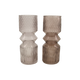 Vase Totem Gris