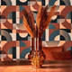 Vase Elena brown Brun