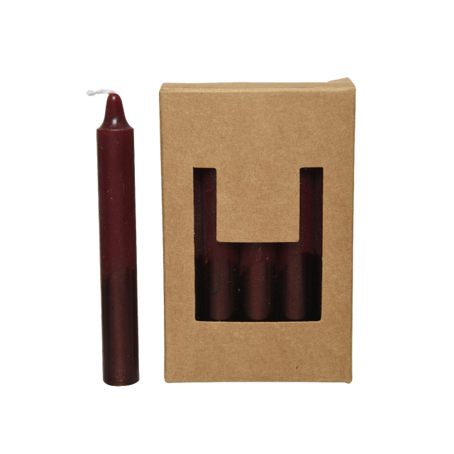Bougie TWINY coloris bordeaux