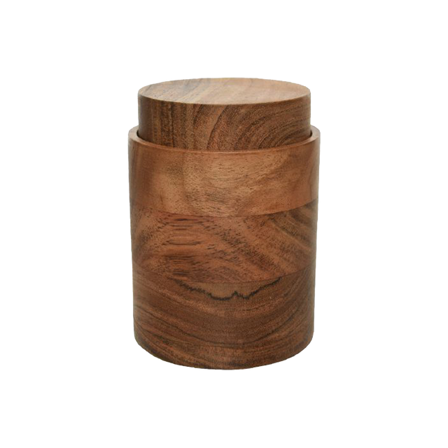 Boîte LEGNA coloris naturel diamètre 9 cm