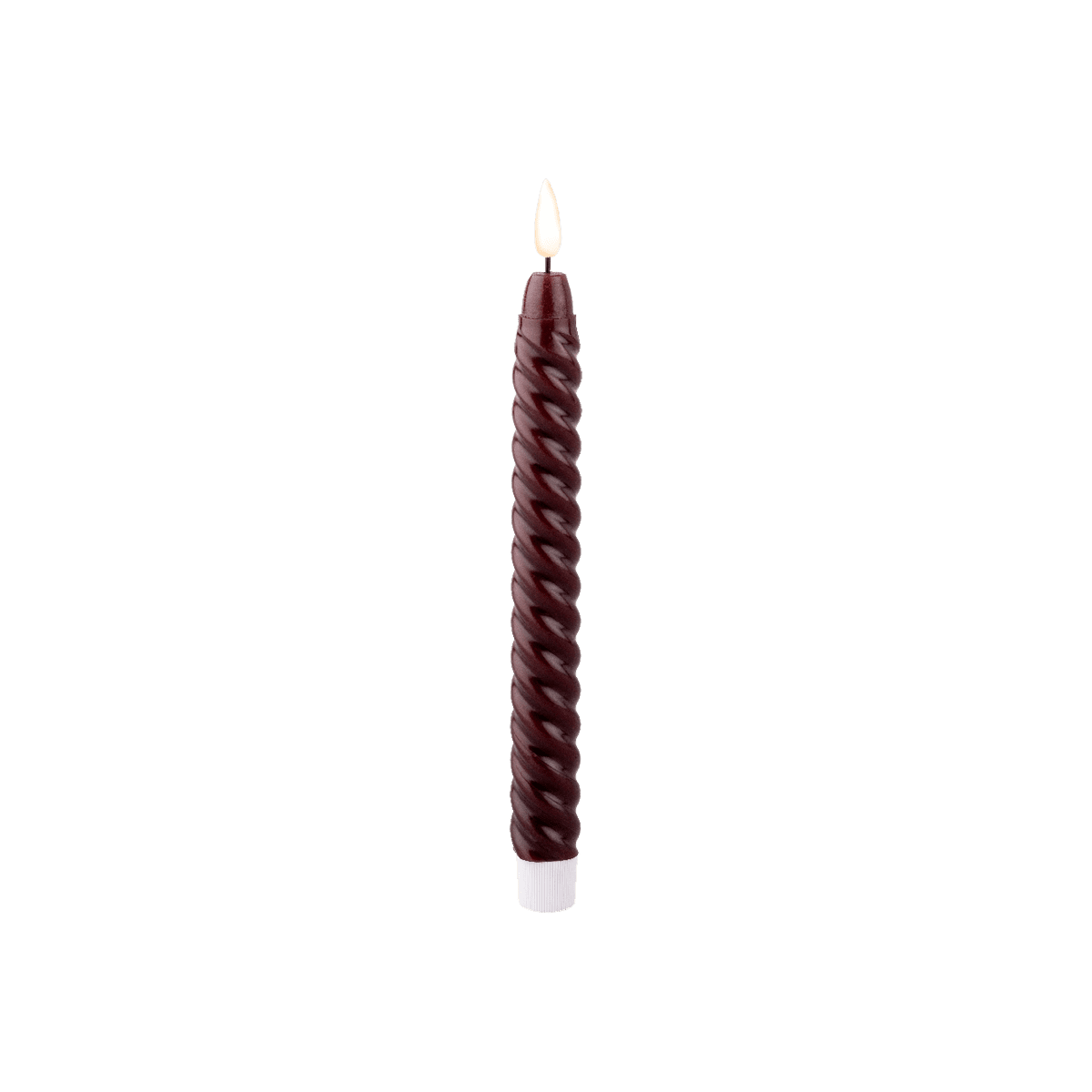 Bougie LED Voluta Bordeaux 150G