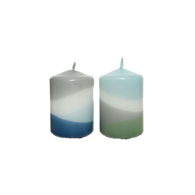 Bougie Diagonalo Multicolore