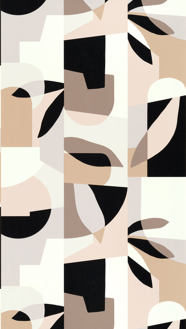 4MURS Papier peint intissé BENKA coloris multicolore