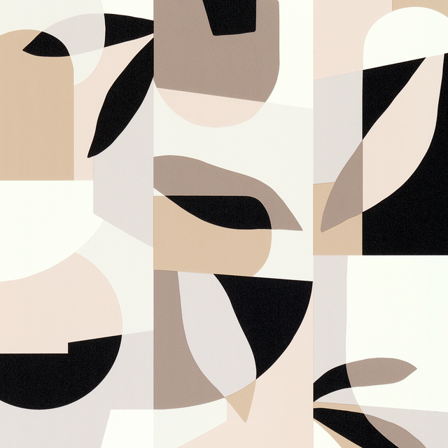 4MURS Papier peint intissé BENKA coloris multicolore