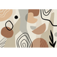 4MURS Papier peint panoramique XL Form art Multicolore Mat