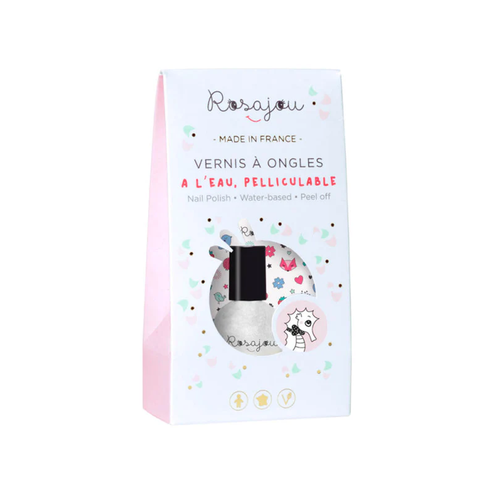 ROSAJOU Vernis à ongles Perle Blanc 5ML