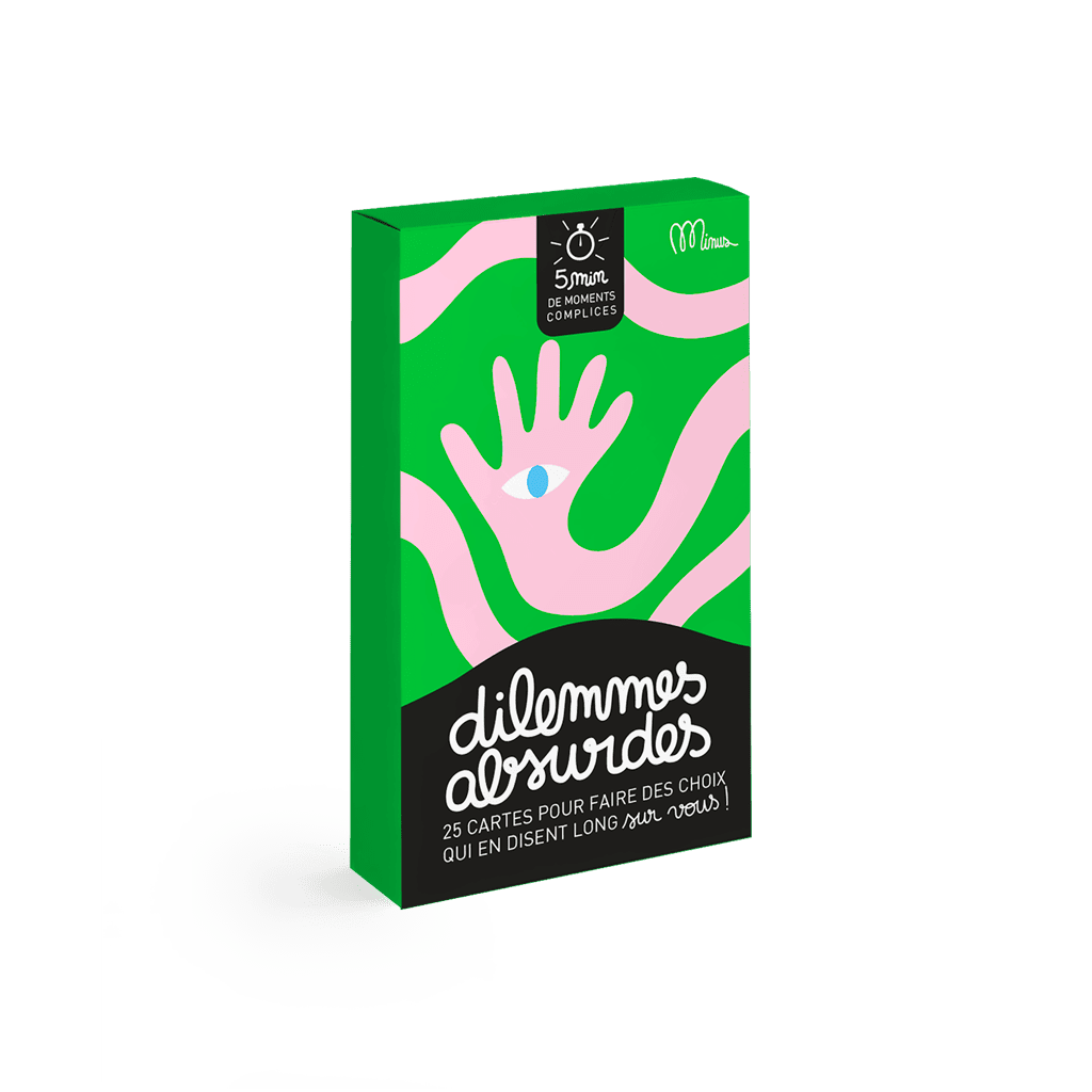 MINUS Jeu de discussion Dilemmes absurdes Vert