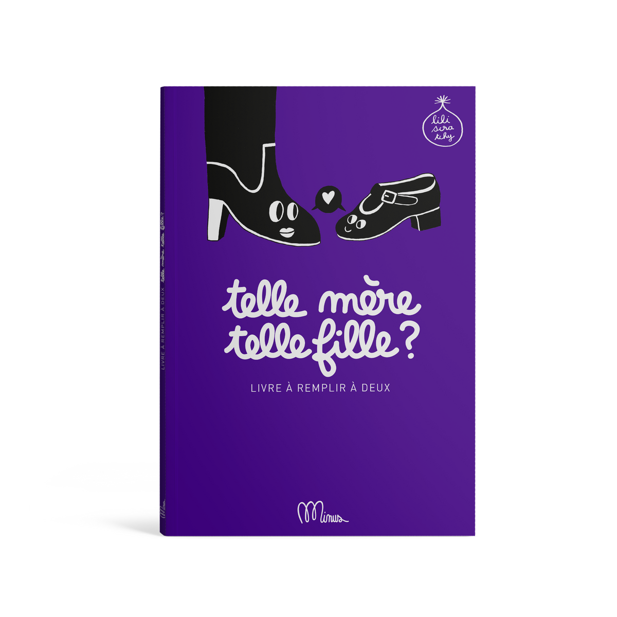 MINUS Livre enfant Telle mere telle fille Violet