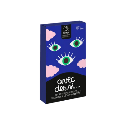 MINUS Jeu de discussion Avec des si... Bleu