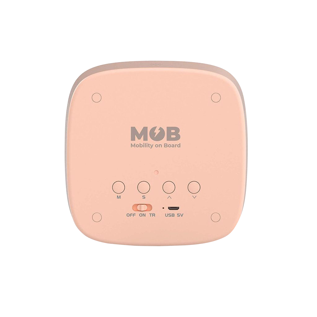 Réveil Mob billy clock veilleuse lapin Rose