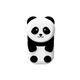 MONEY WALKIE Objet connecté Money walkie panda Blanc