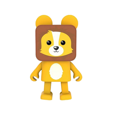 Enceinte Dancing animal lion Jaune