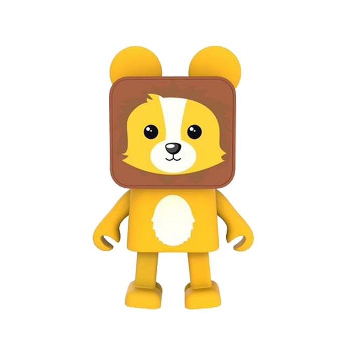 Enceinte Dancing animal lion Jaune