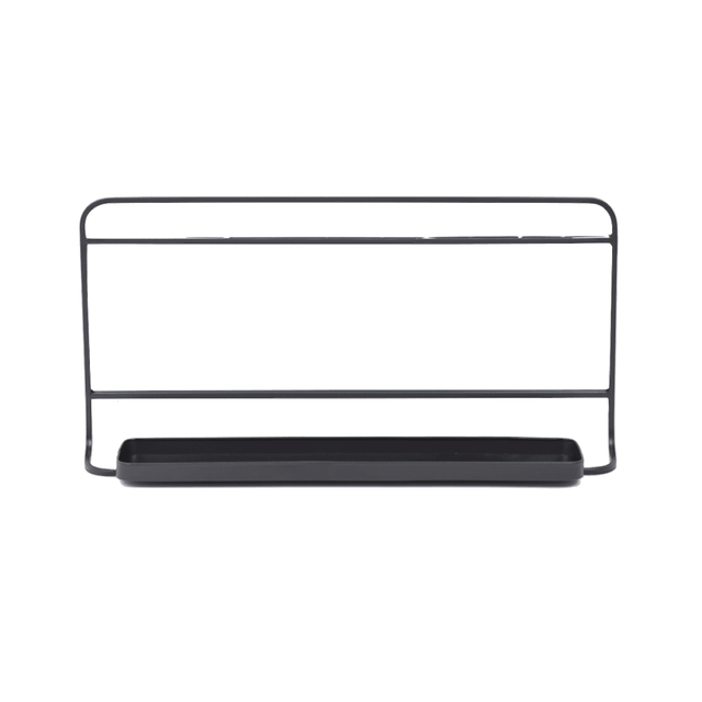 Etagère métallique CORDUROY coloris noir