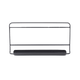 Etagère murale métallique Corduroy Noir