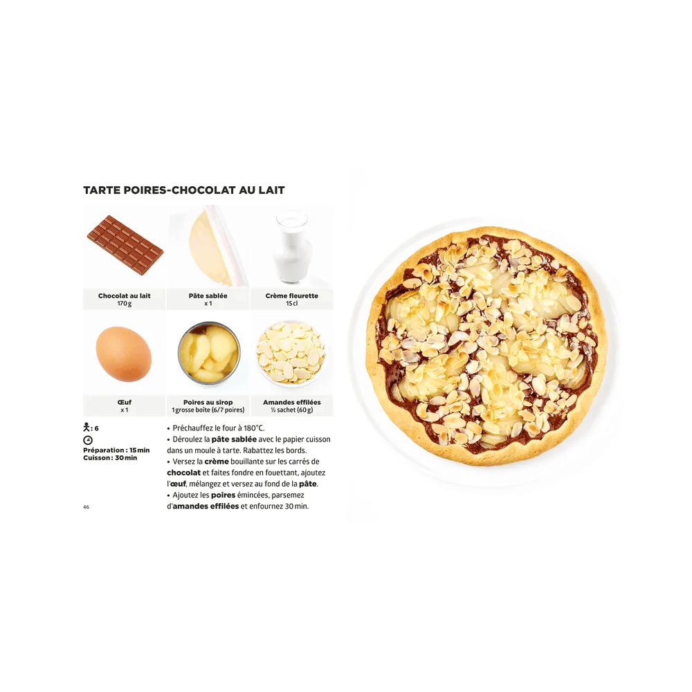 HACHETTE PRATIQUE Livre cuisine Simplissime envie de chocolat Blanc