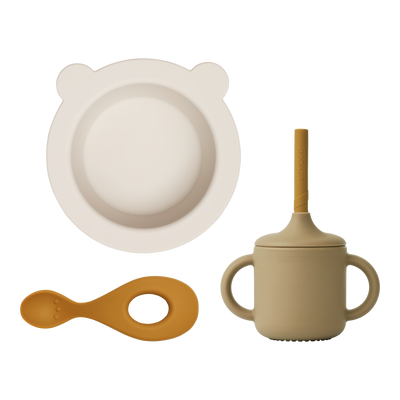 LIEWOOD Set repas Kali bebe Beige