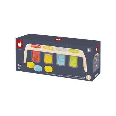 JANOD Jeu éducatif Le tri des couleurs Multicolore