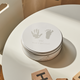 BAMBAM Coffret naissance Empreintes Gris