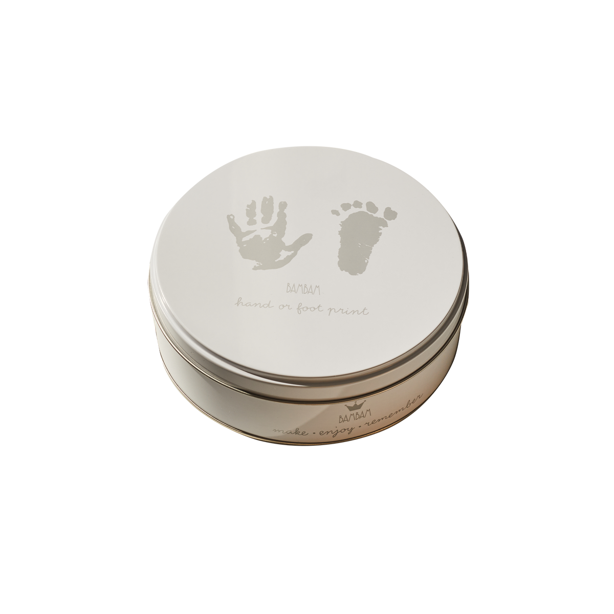 BAMBAM Coffret naissance Empreintes Gris