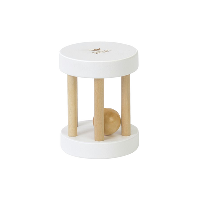 BAMBAM Hochet Bam Beige, blanc