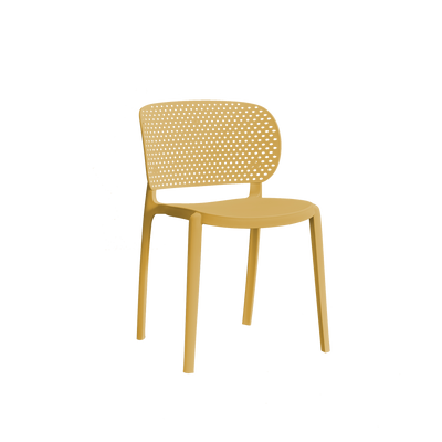 4MURS Chaise Luisa Jaune moutarde