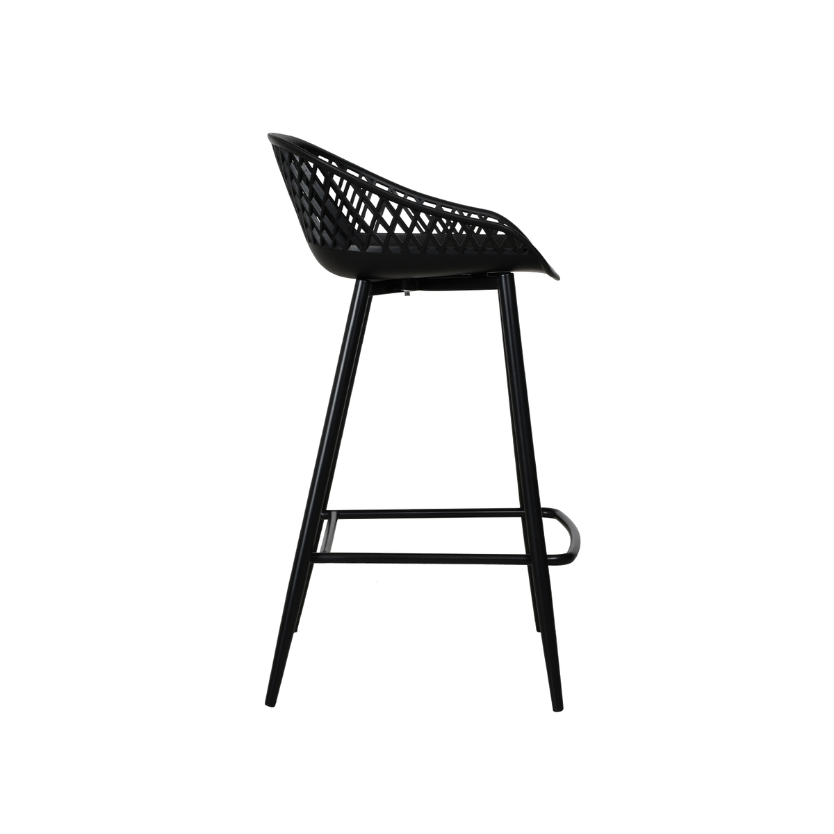 4MURS Tabouret de plan de travail Hewitt Noir